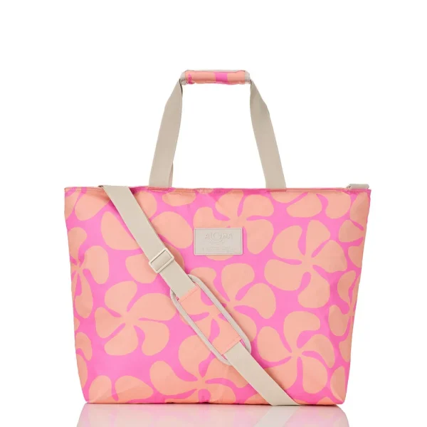 Cooler Tote | Funky Plumeria